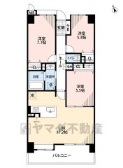 3LDK・南西向き＾＾全居室収納・オールローリング・コミュニケーションがとりやすい対面キッチン・食器洗乾燥機で家事も楽々＾＾