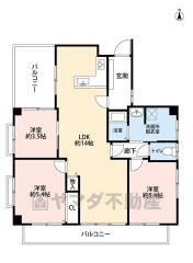 2024年12月フルリノベーション済み＾＾間取り変更や各所新品交換済み＾＾バルコニー2ヶ所にあり＾＾