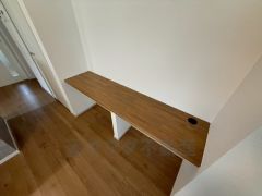 キッチン横にはカウンター付き。お子さまの勉強スペースや作業の場、家事の合間の一息休憩にも＾＾