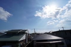 バルコニーからの眺望です＾＾