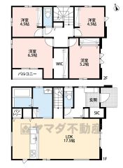 キッチン横にパントリー2ヶ所、SIC、WIC、収納充実＾＾オールフローリングで掃除も楽々。ワイパーでOK＾＾