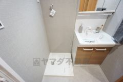 室内洗濯機置き場。