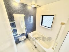 一日の疲れを癒すバスルーム。