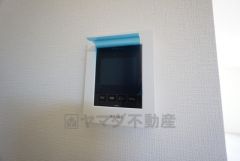 防犯はもちろんセールスマン対策にもなるモニター付きインターホン。