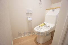 トイレは1階と2階それぞれに設けられています。
