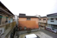 バルコニーからの眺望です。