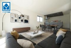 将来にわたって住みやすくプランニングを重ねて設計された間取で日々の生活をしやすい動線を考えた居住空間を創り上げております＾＾ 家具はイメージです。