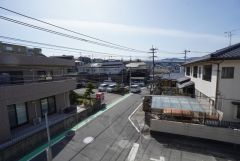 バルコニーからの眺望です＾＾