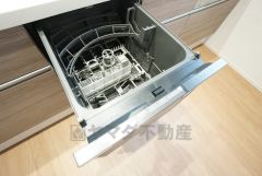 同仕様写真。家事の時短につながる食洗機付き。
