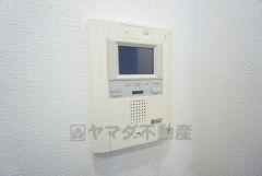 防犯はもちろんセールスマン対策にもなるモニター付きインターホン。