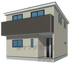 完成予想図。現況と異なる場合は現況優先となります。