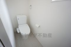 トイレは1階と2階それぞれに設けられています。