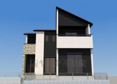 完成予想図。現況と異なる場合は現況優先となります。