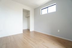 アクセントクロスがオシャレですね。インテリアでどんな部屋にするのか考えるのも楽しみです。