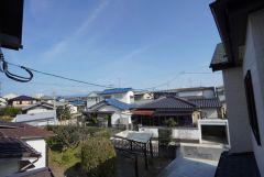 バルコニーからの眺望です＾＾