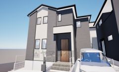 完成予想図。現況と異なる場合は現況優先となります。