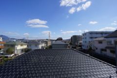 バルコニーからの眺望です。