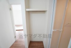 衣類やタオルの収納スペースを確保