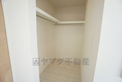 全居室にウォークインクローゼットが設けられています。