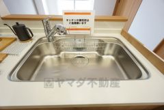 洗い物がしやすそうなシンク。