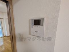 防犯はもちろん、セールスマン対策にもなるモニター付きインターホンです。お子さん1人での留守番時にも活躍しそうです。 