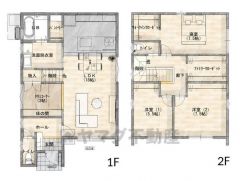 3LDKとタタミコーナー、ファミリークローク＾＾電子キーや食器洗浄乾燥機、電動シャッターなど充実の設備＾＾
