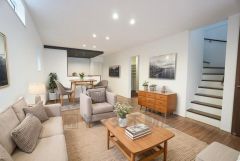 広々とした約17.8帖のLDK＾＾家具はCGによるイメージになります。