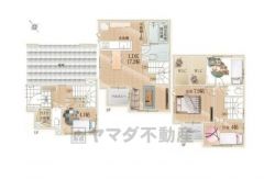 3階建＾＾4LDK。2階リビング。LDK17.2帖。ウォークインクローゼット2箇所、シューズインクローク完備＾＾
