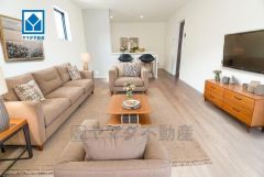 CGによるイメージ画像です。陽光あふれる明るい空間です。思い思いの時間を過ごしたり、家族みんなで食事をしたり、素敵な団らんの場になりますね＾＾