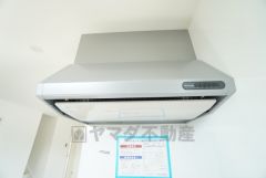 お手入れがしやすいレンジフードになってます＾＾