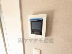 防犯はもちろん、セールスマン対策にもなるモニター付きインターホンです。 来訪者の顔が見えるので安心ですね＾＾