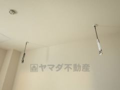 脱衣場に室内干し完備＾＾