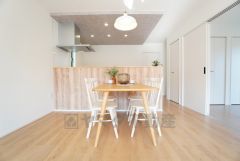 キッチンから会話が弾みそうなダイニングです。お友達や親せきをお招きするのも楽しみになりますね＾＾