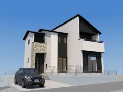 完成予想図。現況と異なる場合は現況優先となります。