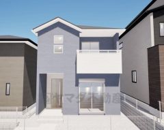 完成予想図。現況と異なる場合は現況優先となります。