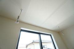 室内物干し付き＾＾雨の日や花粉の季節の洗濯も安心です＾＾