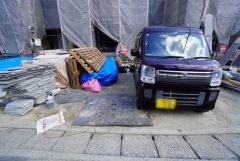 駐車スペースは並列2台分を確保。マイカー用に、お客さま用に、余裕を持ってご利用いただけます。