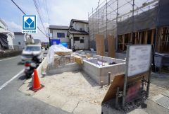 太陽光付き住宅。南向き＾＾オールフローリング3LDK＾＾P2台（ビルドインガレージ1台分）＾＾