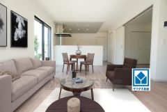 家族が集まる開放的なリビング。思い思いの時間を過ごしたり食事をしたり、素敵な団らんの場になりますね＾＾家具はCGによるイメージ画像