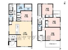 リビング18.6帖。オールフローリング。パントリー・WIC付＾＾