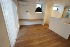 会話が弾むダイニングスペース。