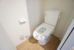 トイレは1階と2階それぞれに設けられています。