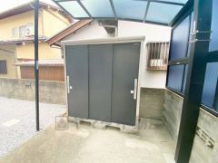 倉庫付き。荷物が多い方も困りません＾＾