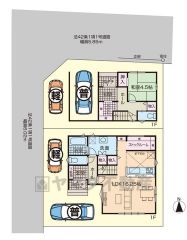 角地が1号地。全2区画＾＾