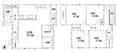 玄関からLDK・キッチンそれぞれへ出入り可能な回遊動線仕様＾＾