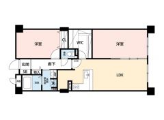 2LDK(S)^^WIC、SIC、全居室収納付など収納充実＾＾