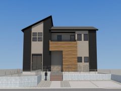 完成予想図。現況と異なる場合は現況優先となります。