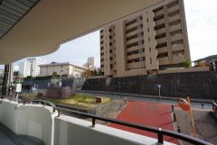 バルコニーからの眺望です。