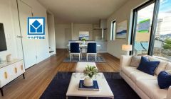 家族が集まる開放的なリビング。思い思いの時間を過ごしたり食事をしたり、素敵な団らんの場になりますね＾＾家具はCGによるイメージ図です。