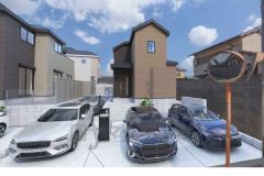 完成予想図。現況と異なる場合は現況優先となります。